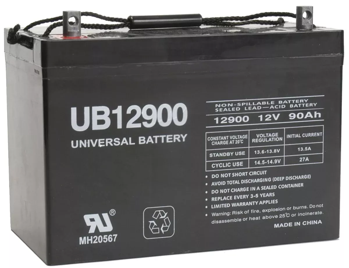 UPG 12V 90Ah Sealed Lead Acid – AGM – VRLA Battery – Z1