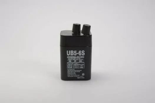 UPG 6V 5Ah Sealed Lead Acid – AGM – VRLA Battery – S2