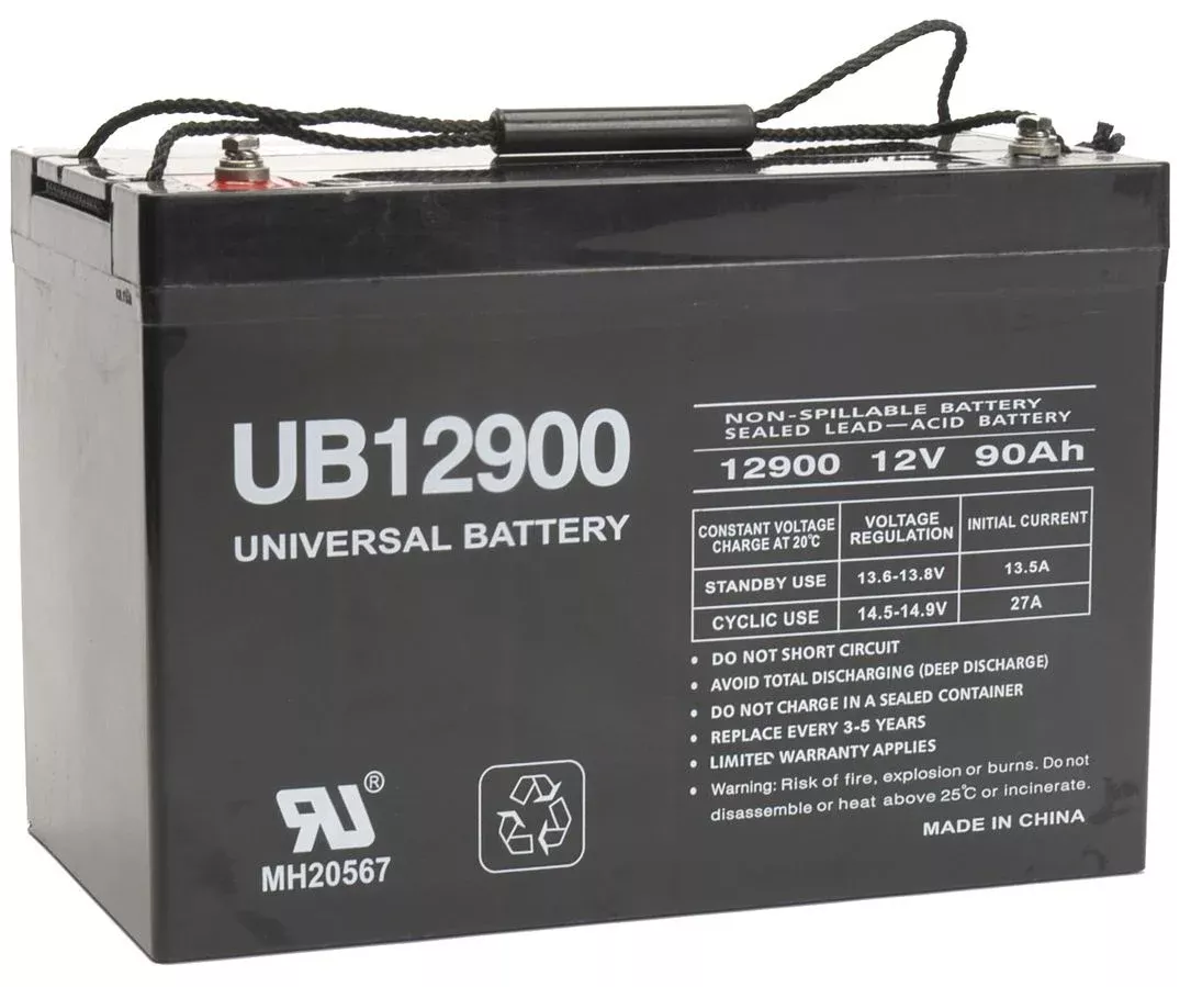 UPG Battery Compatible with Alpha Technologies 1810017 12V 90Ah UPS Battery