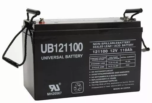 UPG Battery Compatible with Haze HZB12-110, HZB 12-110 12V 110Ah UPS Battery