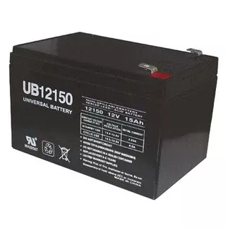 UPG Battery Compatible with UB12150 12V 15Ah UPS Battery