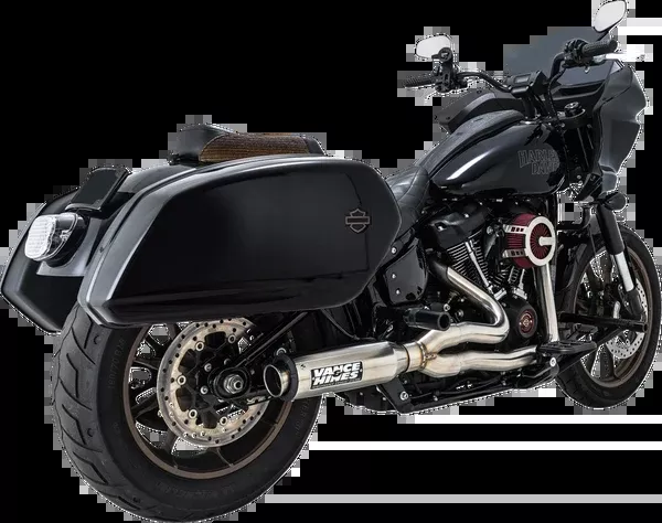 Vance & Hines 2-Into-1 Supersport Exhaust System - Brushed - Softail
