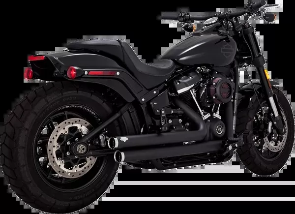 Vance & Hines Big Shots Staggered Exhaust System – Black
