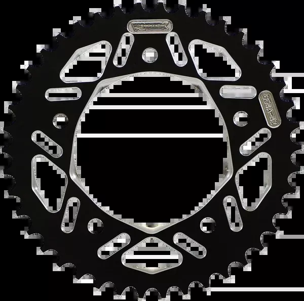 Vortex Aluminum Sprocket – Black – Rear – 42 Tooth