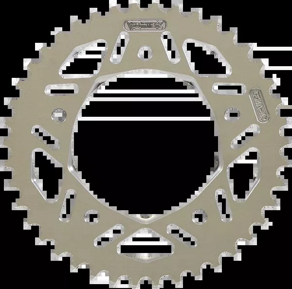 Vortex Aluminum Sprocket – Silver – Rear – 42 Tooth