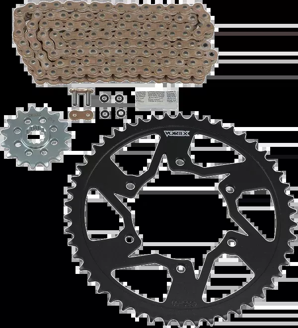 Vortex Chain And Sprocket Kit – HFRS – Gold – Yamaha YZF-R6/S