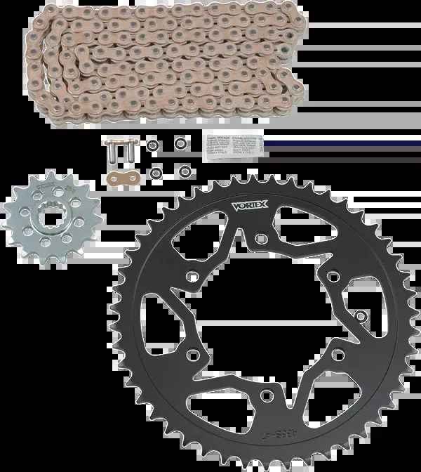 Vortex Chain And Sprocket Kit – HFRS – Gold – Yamaha YZF-R6