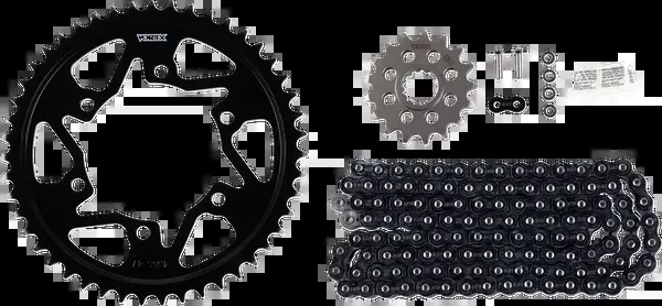 Vortex Chain And Sprocket Kit – WSS – Black – Yamaha YZF-R1