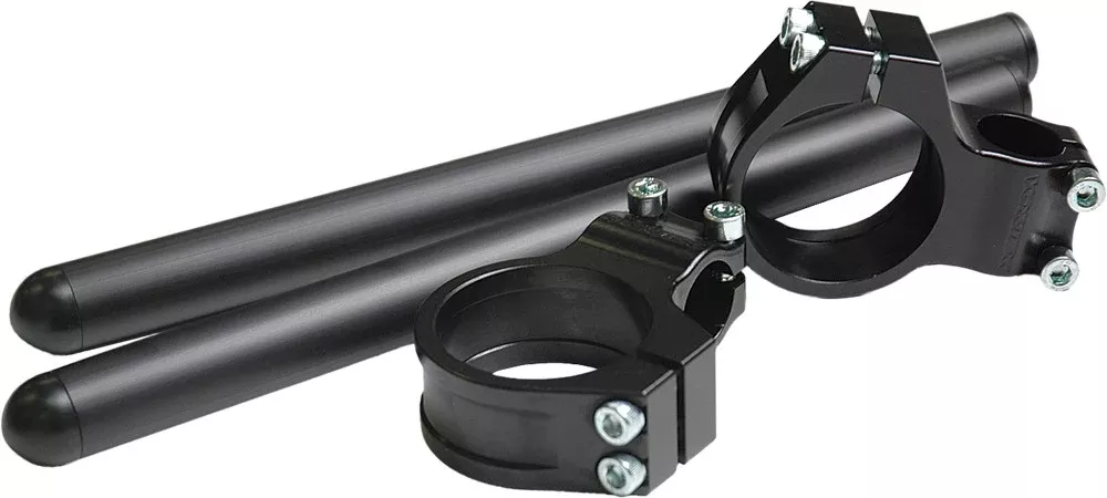 Vortex Clip-ONS 7 Degree 35MM Black - CL0035K Yamaha 350 1984-1985