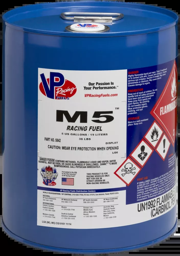 Vp Racing M5 VP Fuel 5 GAL Pail – 5842