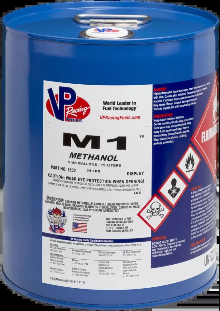 Vp Racing MI VP Fuel 5 GAL Pail – 1802