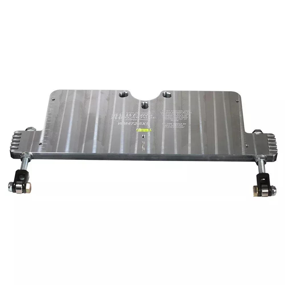 Wehrs Machine & Racing Products Set Up Plate for 5×5 Pattern WM472-5X5