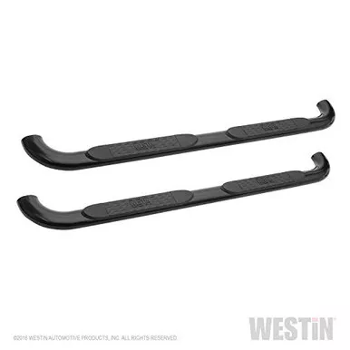 Westin 21-3005 Platinum 4" Black Oval Nerf Step Bars for 00-14 Tahoe/Yukon 4 Dr