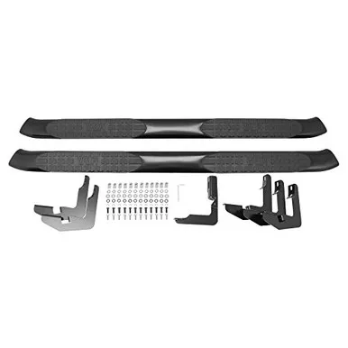 Westin 21-52775 Black Pro Traxx 5 Oval Nerf/Step Bars Fits Tacoma Double Cab