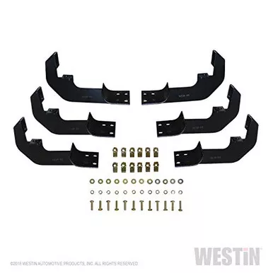 Westin 22-2075 Black Oval Tube Step Bar Mount Kit