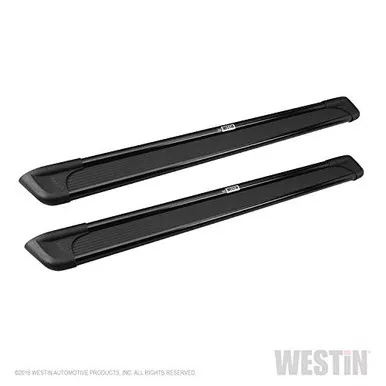 Westin 27-6115 Black Aluminum Step Boards for Trucks and SUV's 69"