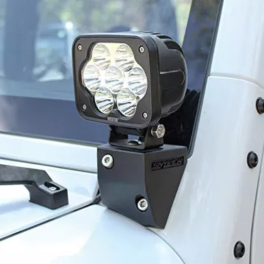 Westin 62-41045 Lower Pillar Light Mount for 2007-2018 Jeep Wrangler JK