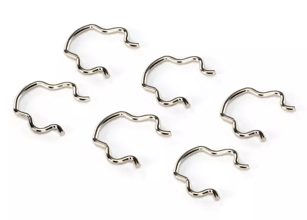 Wheel Hex Clips (6), X-Maxx