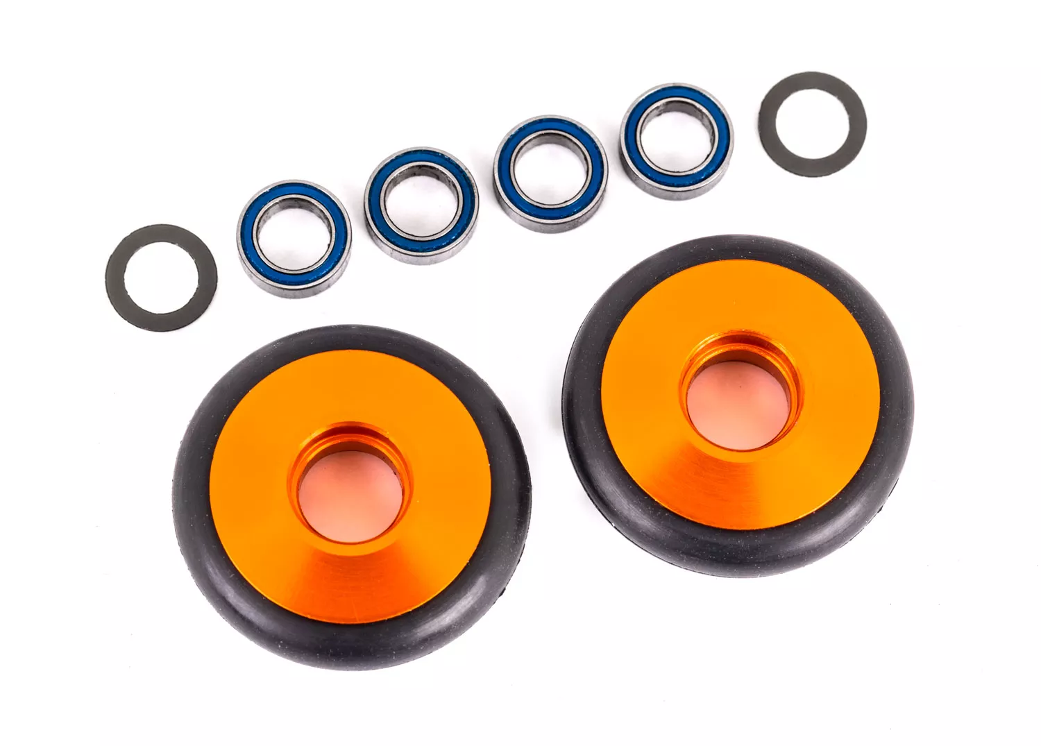 Wheelie Bar Wheels (Aluminum) with Bearings
