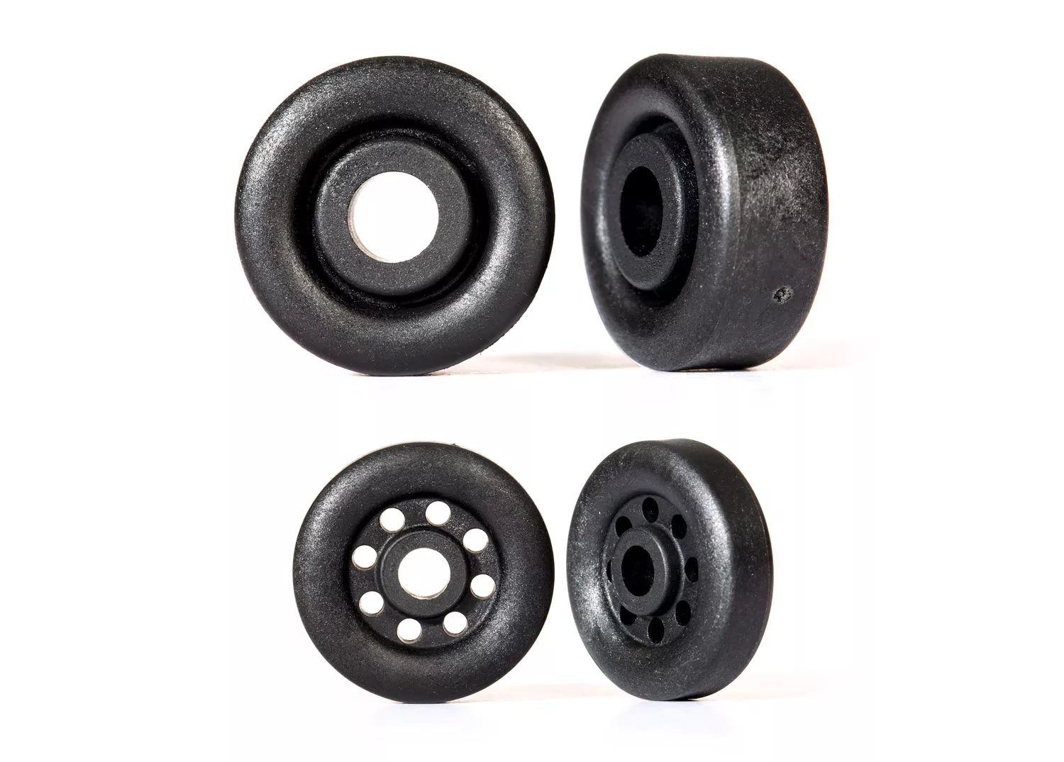 Wheelie Bar Wheels (Black) (26mm (2), 18mm (2))
