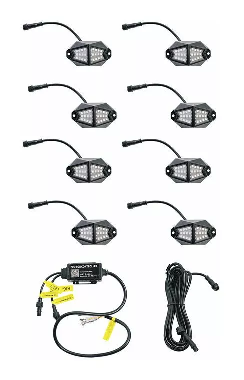 Whip It Wide-Angle LED Rock Lights