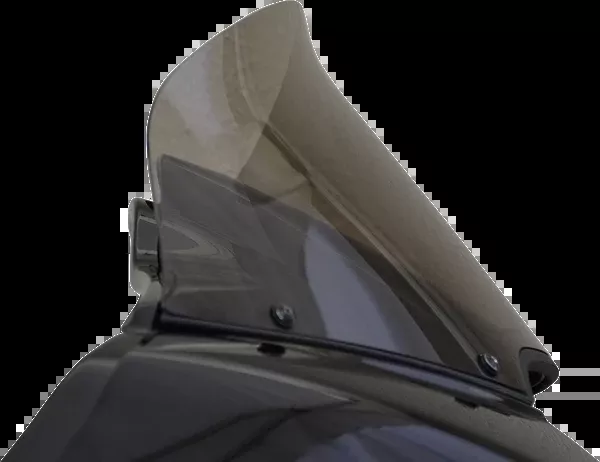 Wind Vest Windshield - 10" - Light Smoke - FLTR