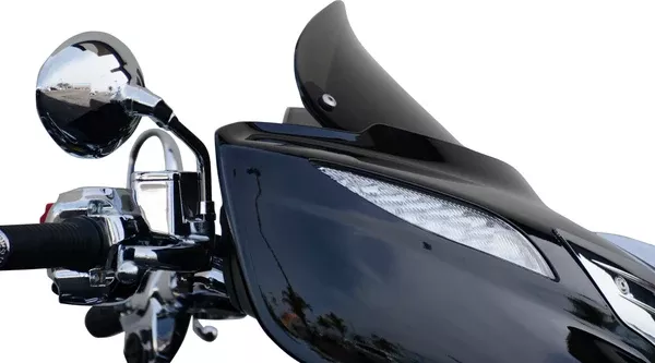 Wind Vest Windshield – Dark Smoke – 10″ – Indian