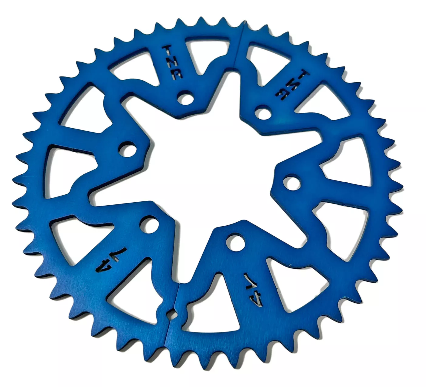 WMS #35 Mini Split Sprocket (44T-64T) Aluminum | Mini Gear