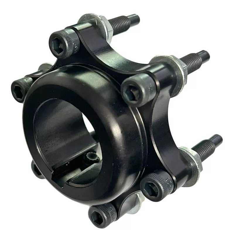 WMS Split Mini Gear Hub (1-1/4″ Bore) Aluminum | 2.53″ Bolt Circle| Mini Sprocket