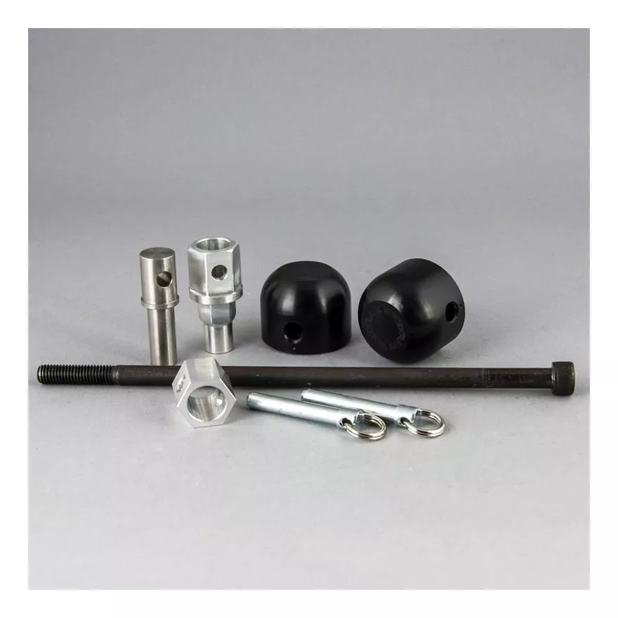 Woodcraft Front Axle Sliders Kawasaki 2017-2026