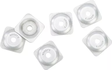 Woody's Grand Digger Support Plates Square 5/16" 6/Pk - ASG-3775-6