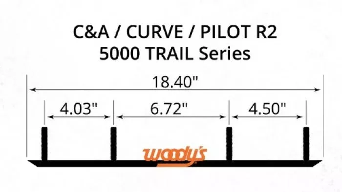 Woodys 6″X 60 DOOLY CARBIDE RUNNER C&A SKIS DC6-5000