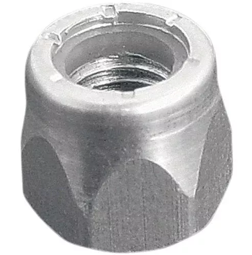 Woodys BIG NUT SHORT ALUMINUM W/NYLON INSERT (96 PCS) ALN2-4500-B