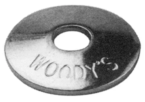 Woodys ROUND PLATES ALUMINUM 7MM PKG 96 AWA-3700-B