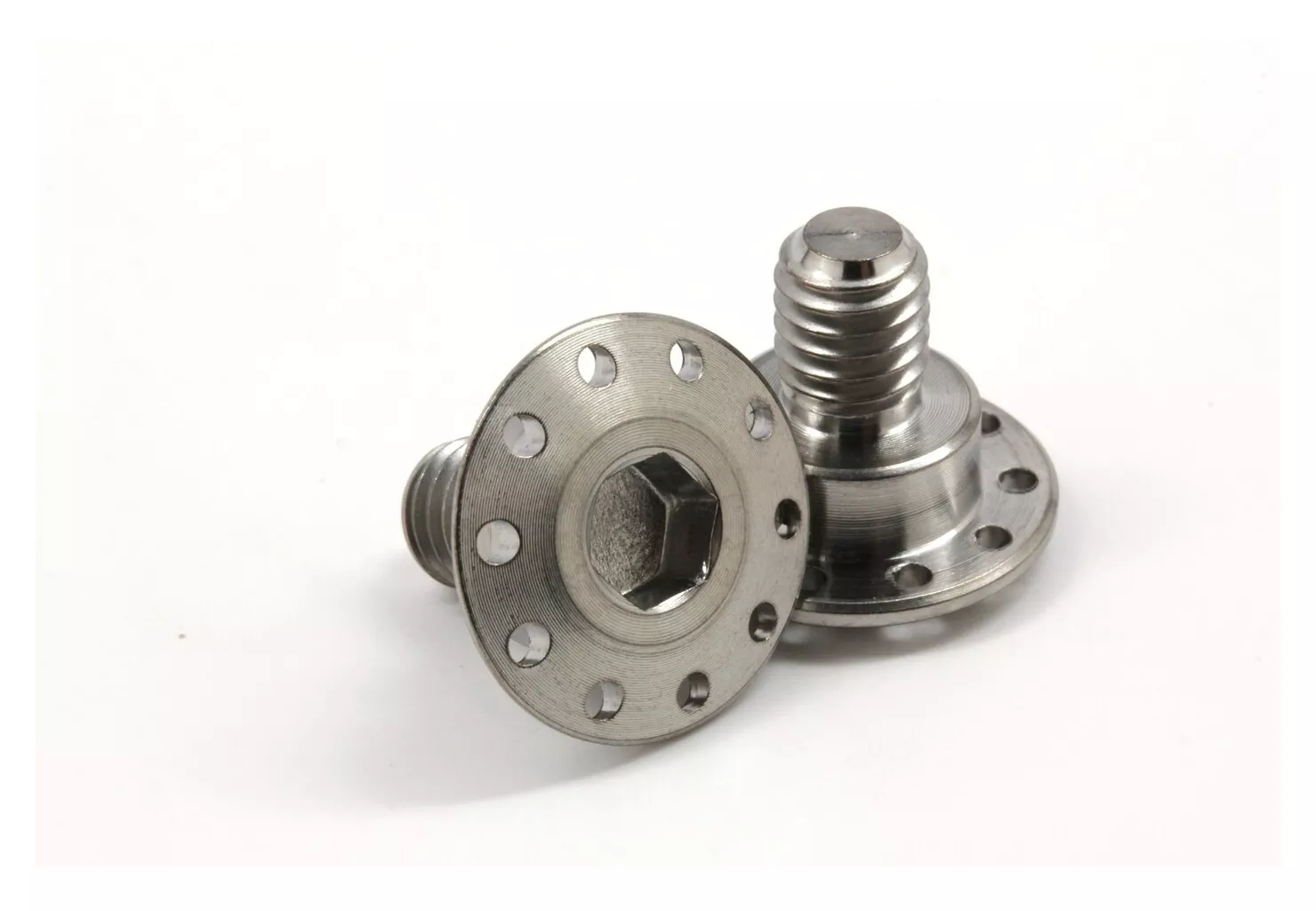 Works Connection Titanium Rear Brake Master Cylinder Bolt Kit Honda 125cc-650cc 1997-2027