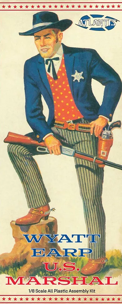 Wyatt Earp Scale Figure 1:8 Scale Model Kit
