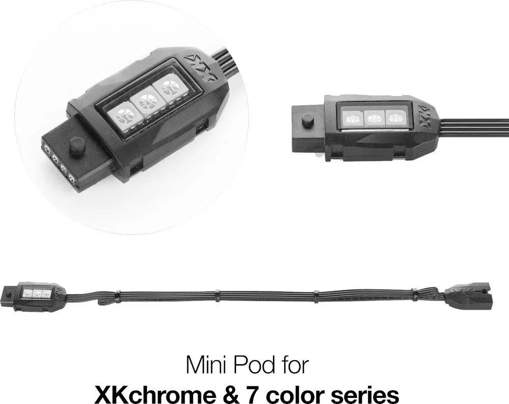 Xk Glow LED RGB POD – XK-4P-P