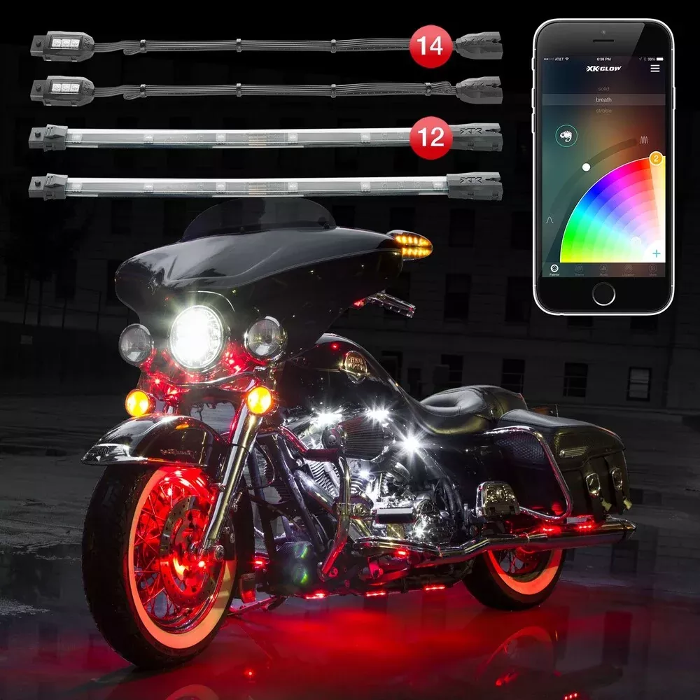 Xk Glow PRO Accent Light APP Kit 26PC – KS-MOTO-PRO