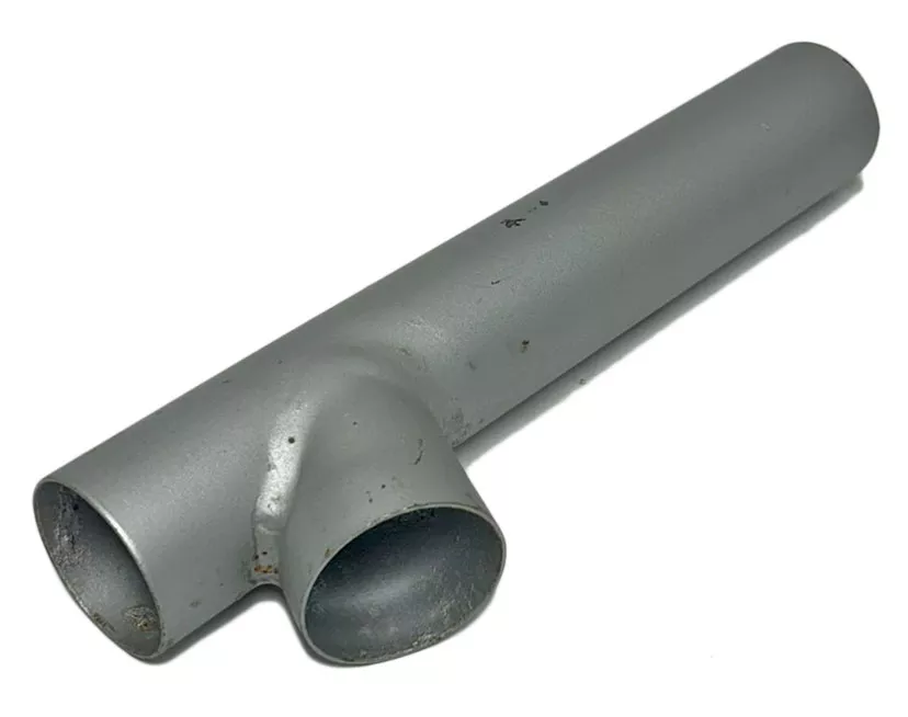 “Y” Exhaust Pipe (Silver) For Harley-Davidson OHV 61″ or 74″ (1941-57)