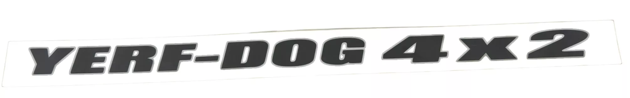 “YERF-DOG 4 x 2” Decal / Sticker Clear Background