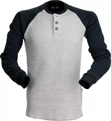 Z1R Waffle LongSleeve Shirt Gray