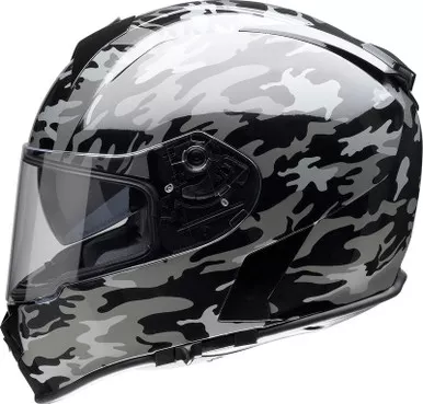 Z1R Warrant Camo Black Gray Helmet