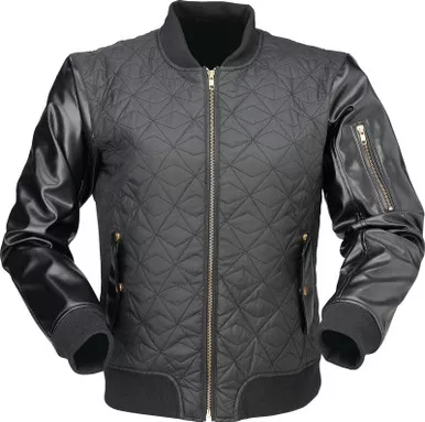Z1R Women’s Bomber Black Jacket