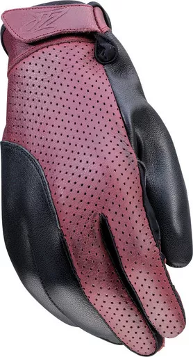Z1R Women’s Combiner Black Red Gloves
