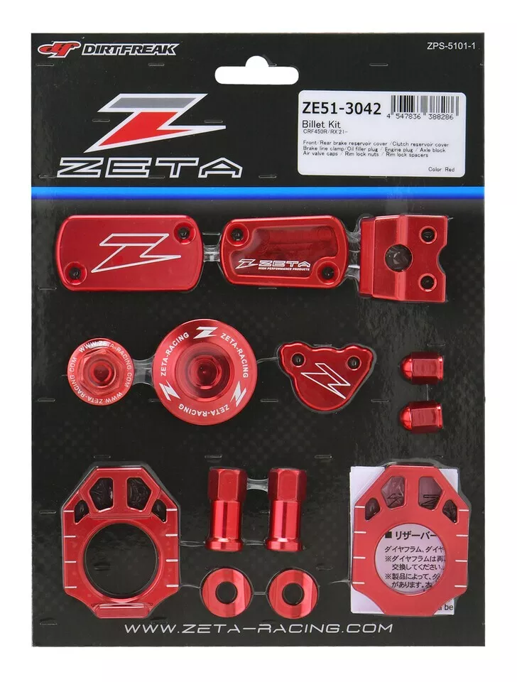 Zeta Billet Kit Honda CRF450R / RX / RWE 2021-2026